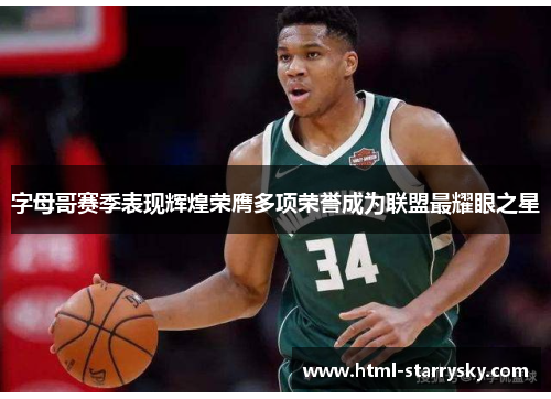 字母哥赛季表现辉煌荣膺多项荣誉成为联盟最耀眼之星