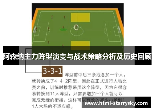 阿森纳主力阵型演变与战术策略分析及历史回顾